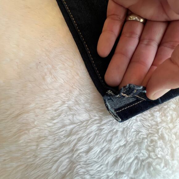 Abercrombie & Fitch Women’s A&F Skinny Jeans Dark Wash Size 28x35 Tall Long - Picture 11 of 11